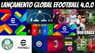 OFICIAL! DATA E HORA DO LANÇAMENTO NOVO EFOOTBALL 4.0.0, ATUALIZAÇÃO EFOOTBALL 2024 MOBILE