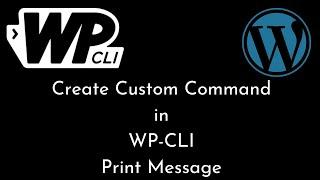 Create Custom WP Command | Basics | WP-CLI | S2 E1