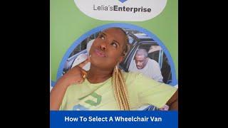 How To Select a Wheelchair Van