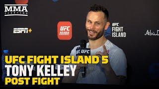 UFC Fight Island 5: Tony Kelley Frustrated With Win, 'Didn't Come To Pitter-Pat' - MMA Fighting