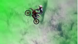 Motocross Transition Effect Green Screen