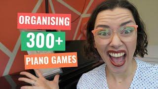 How to Organise Your Piano Teaching Games