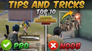 Top 10 Close Range Tips and Tricks (PUBG MOBILE) Noob to Pro Guide/Tutorial