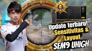 Sensitivitas Terbaik PUBG Mobile | Sensitivitas Sem9 Uhigh Pubg Terbaru 2024 + Kode Layout PUBG