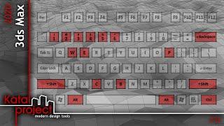 Горячие клавиши для редактирования подобъектов Editable Poly | урок 3ds Max | KatalProject