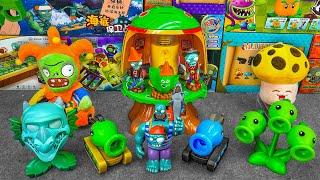 Plants vs. Zombies Toy Collection Unboxing | Pop Adventures | Fun Track Game TOYS ASMR Unboxing