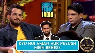 Aman aur Peyush mein hui behes! | Shark Tank India | SID07 Designs | Full Pitch