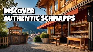 Authentic Schnapps store in Austria