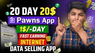 1$ Daily कमाओ Pawns App मैं Live Proof  Pawns App Fast Earning Update 2024