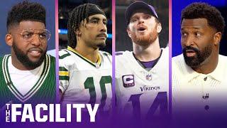 Do Sam Darnold-Vikings or Jordan Love-Packers need a Week 17 win more? | NFL | THE FACILITY