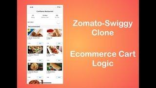 Zomato/Swiggy Clone | Ecommerce Cart Logic | Food Delivery App | Swift 4