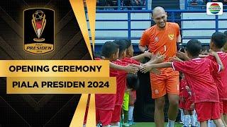 Seru Banget!! 6 Pemain Legend Persib vs 63 Anak Indonesia | Opening Ceremony Piala Presiden 2024
