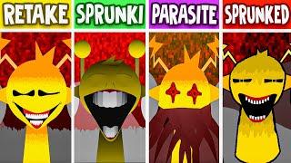 Incredibox Spunki Retake VS But Sprunki VS Parasite VS Sprunked Retake