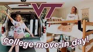 COLLEGE MOVE IN DAY 2019 | Virginia Tech