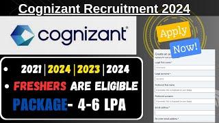 Cognizant Recruitment 2024 | Cognizant is Hiring Freshers |