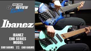 Ibanez EHB Series EHB1505MS VS EHB1005MS Bass Review (No Talking)