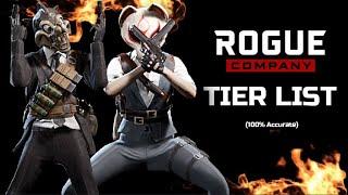 *NEW* Rogue Company  TIER LIST - BEST CHARACTERS - (100% Accurate)