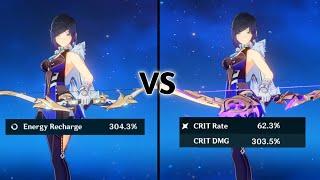 C0 Yelan Energy VS Crit Damage | Genshin Impact