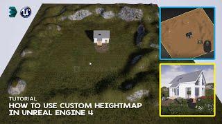 How To Use Costum Heightmap Landscape From 3Ds Max In Unreal Engine 4