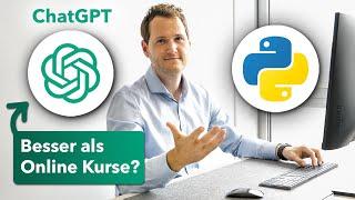 Python SCHNELL lernen mit ChatGPT (game changer)