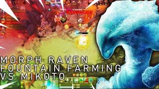 FOUNTAIN FARMING MORPH RAVEN Vs LINA MIKOTO, RAMPAAGE!!