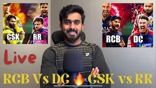 Live : RCB vs DC Match Preview kannada | CSK vs RR Match Preview Tata IPL 2024 Kannada | Ashikgowda