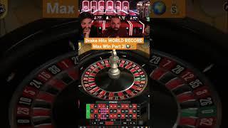 Drake Hits WORLD RECORD Max Win On Roulette Part 3! #drake #roulette #casino #bigwin #maxwin