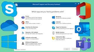 Use the Microsoft Support and Recovery Assistant to Help Fix PC Problems