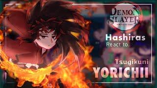 Hashiras react to Yoriichi Tsugikuni || Demon slayer || Gacha Club || Made by Yuk!ra