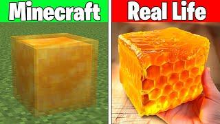 Realistic Minecraft | Real Life vs Minecraft | Realistic Slime, Water, Lava #607