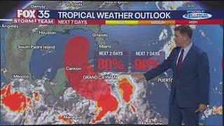 Odds increase to 80% for Caribbean system to develop: NHC