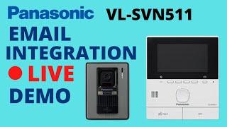 PANASONIC VL-SVN511 VIDEO DOOR PHONE E MAIL INTEGRATION VIA GMAIL STEP BY STEP GUIDE