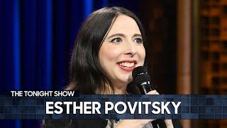 Esther Povitsky Stand-Up: Being Engaged and Pregnant | The Tonight Show Starring Jimmy Fallon