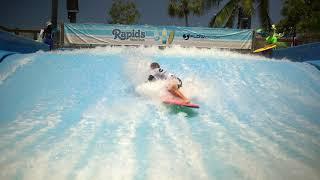 Sean Beckwith vs Jon Reese on the FlowRider FLOW Tour Contest Tricks Fails