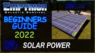 Solar Power — Empyrion : beginners guide 2022 - 13