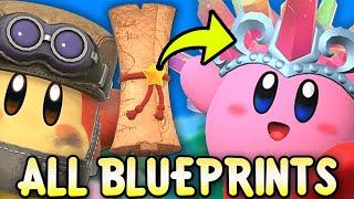 All 23 SECRET BLUEPRINTS & Where To Find Them In Kirby and The Forgotten Land!