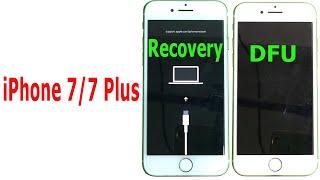 Cách vào chế độ RECOVERY và DFU mode iPhone 7/7 Plus