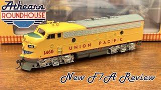 Athearn-Roundhouse NEW HO Scale F7A Review!