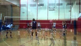 Jennifer Gries Volleyball Game Clips