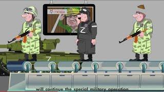 Ukraine Released WAR ANIMATION for russia Very funny