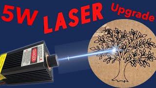 5.5W Laser Cutter Demo - What materials can a 3018 CNC laser really cut?