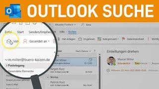  Outlook-Suchfunktion: Jede E-Mail in 10s finden!