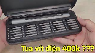 Thử mua Tua vít điện giá rẻ 400k Atuman/Duka E1 thép S2 trên mạng xem thế nào.