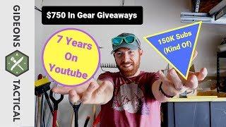 7 Years & 150K Subscriber Giveaway & Thank You