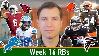 Week 16 Running Back Rankings (Top 50) | 2024 Fantasy Football