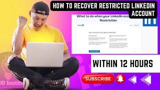 how to recover LinkedIn restricted account in 2022 by Linkedin Support