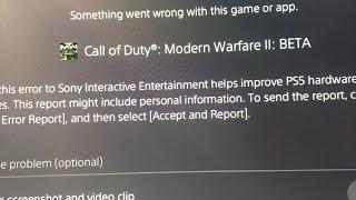 HOW TO FIX MW2 BETA FROM CRASHING ON PS5/PS4! FIX MODERN WARFARE 2 FROM CRASHING!