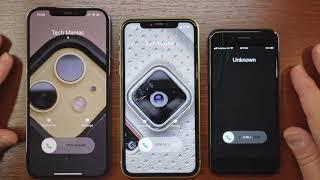 iPhone 12 Pro Max iPhone 11 iPhone 7 Announced Incoming Call