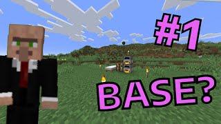 Ep.1 Base? (Minecraft Survival)