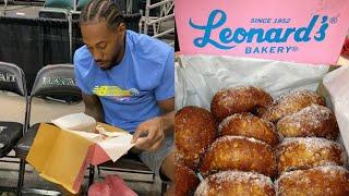 KAWHI LEONARD SPECIAL DELIVER FROM LEONARDS BAKERY